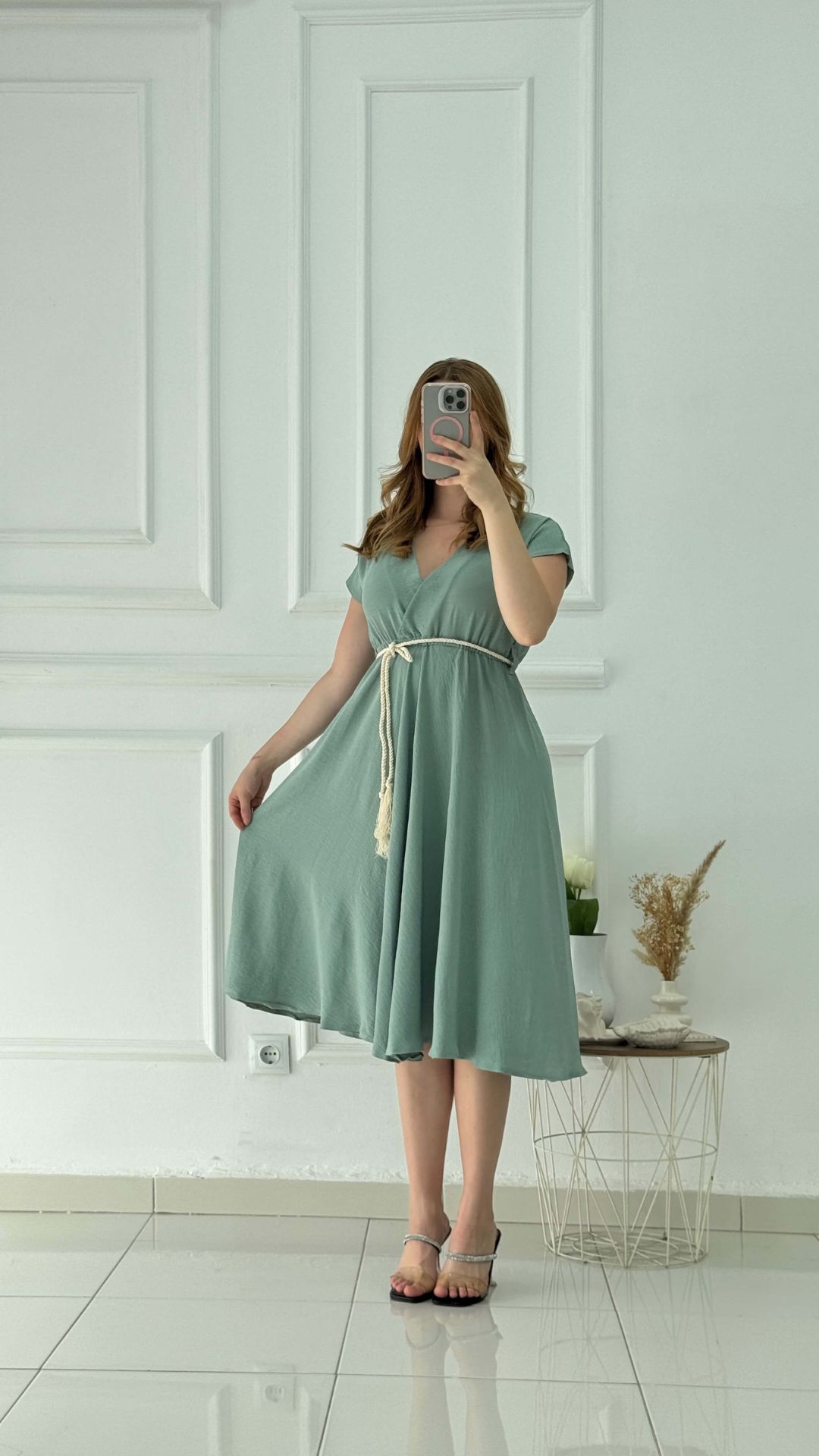 Robes cache-cœur Layal