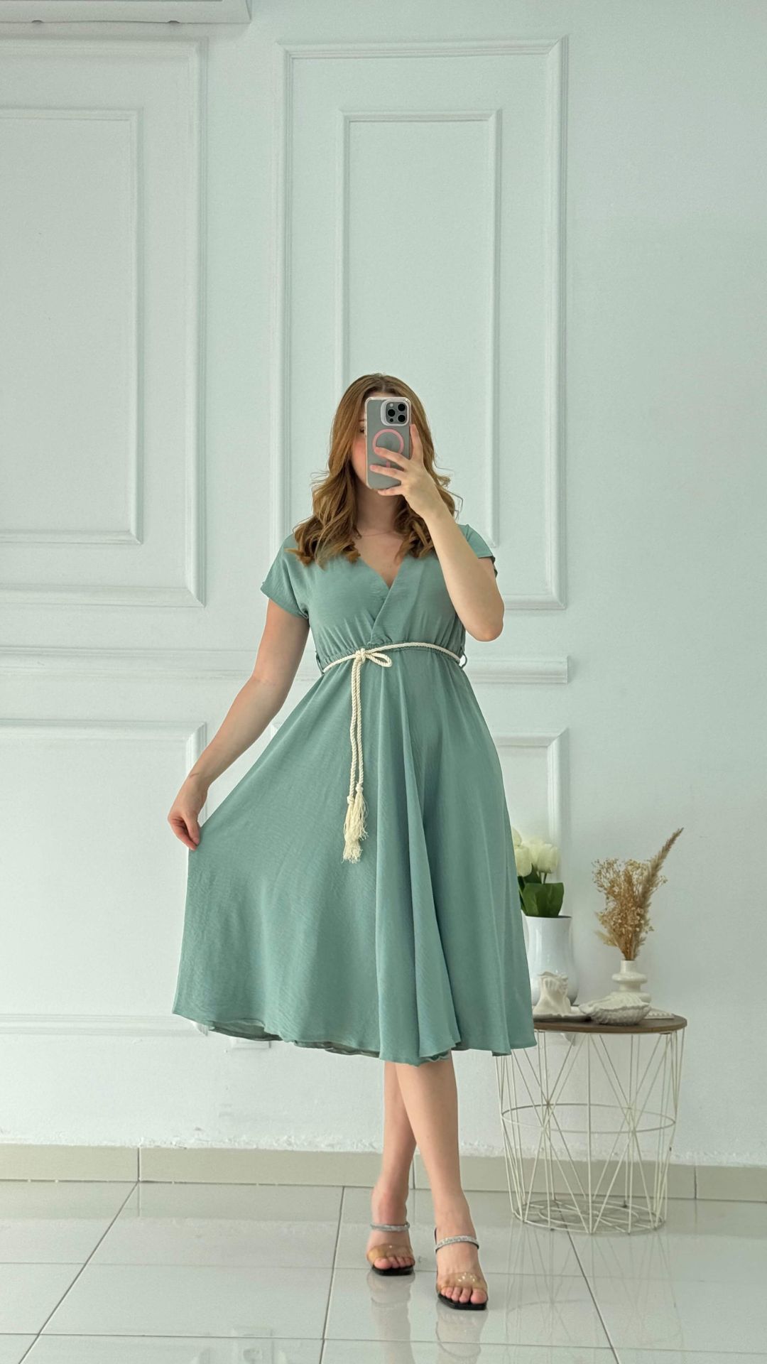 Robes cache-cœur Layal