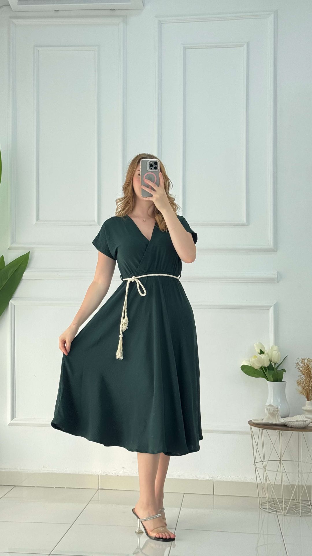 Robes cache-cœur Layal
