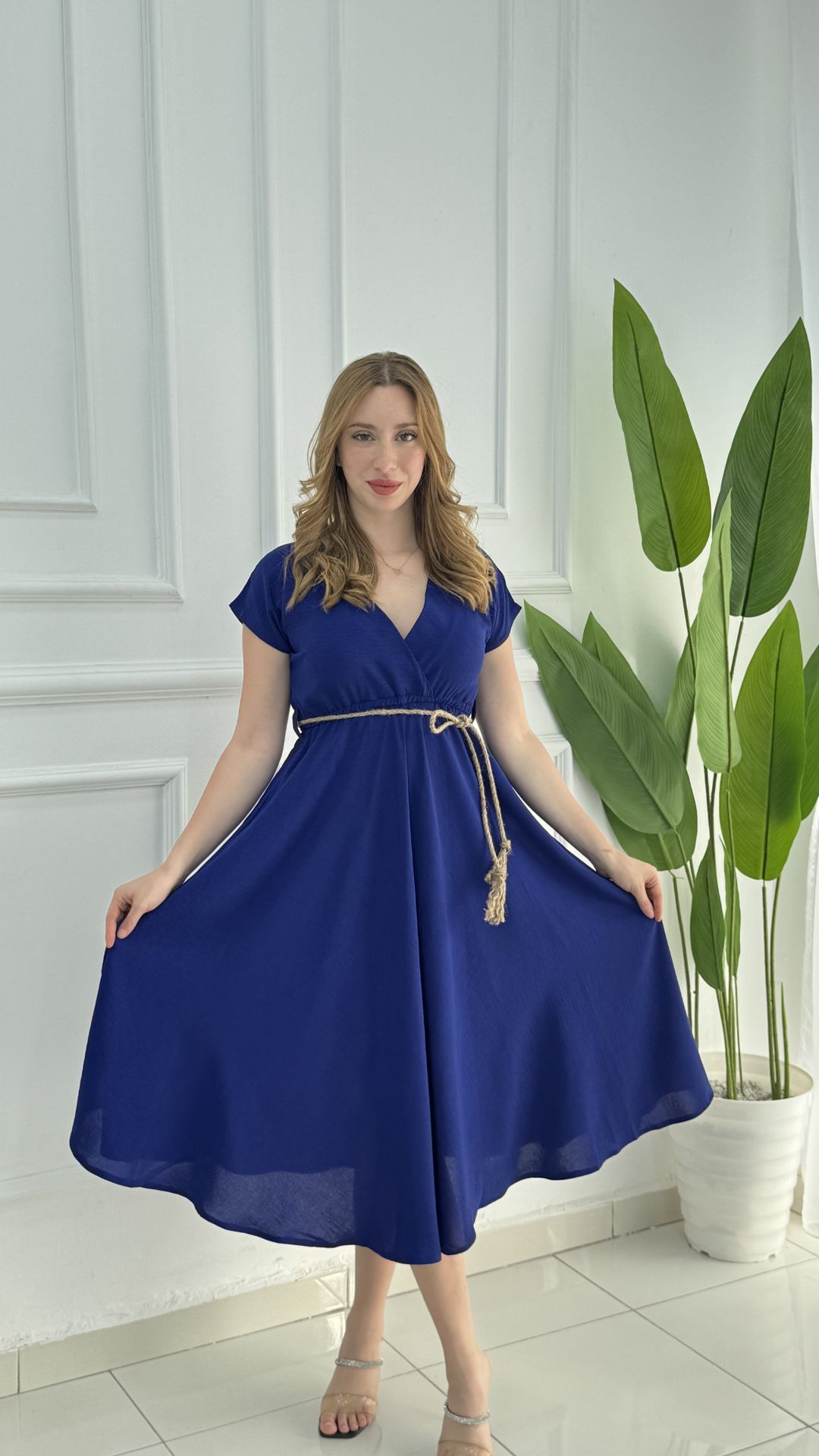 Robes cache-cœur Layal